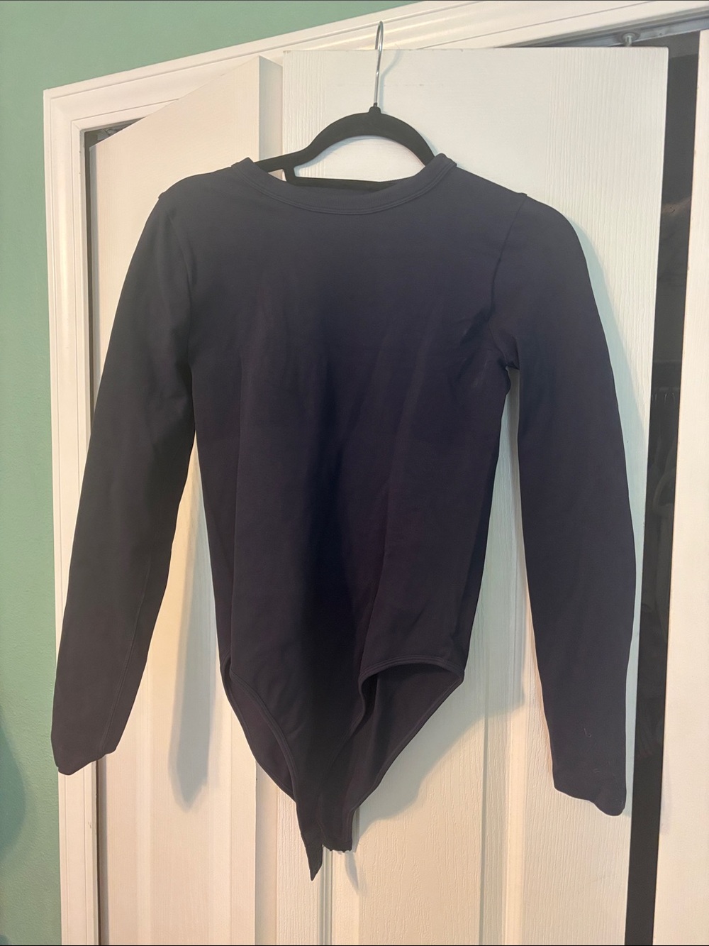 Amazon dark blue Long-Sleeve Bodysuit